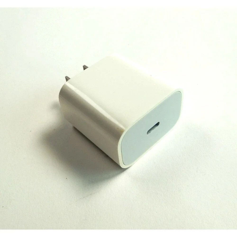Apple 20W USB-C Compact Power Adapter Fast Charging, Type C (Cable Not Included)